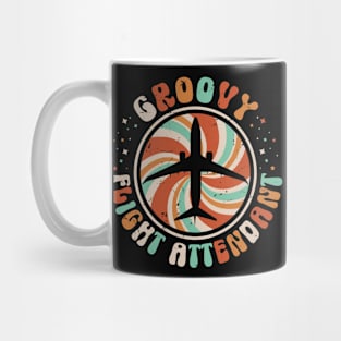 Groovy Flight Attendant Mug